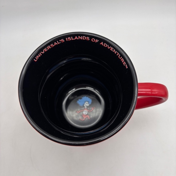 Universal Studios Dr. Seuss Thing 2 Islands of Adventure Ceramic Coffee Mug - Picture 4 of 14